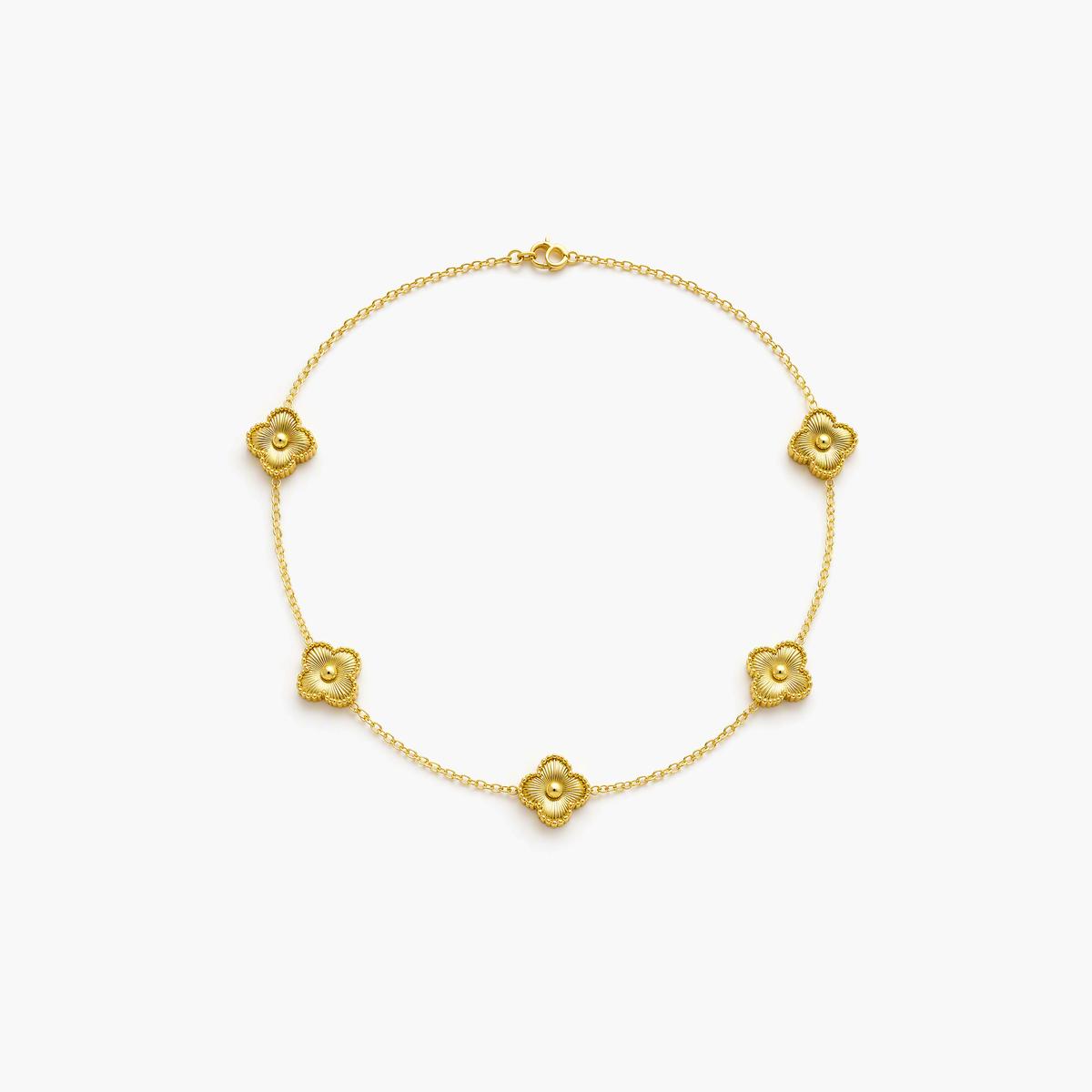 Dainty Four-Leaf Clover Necklace