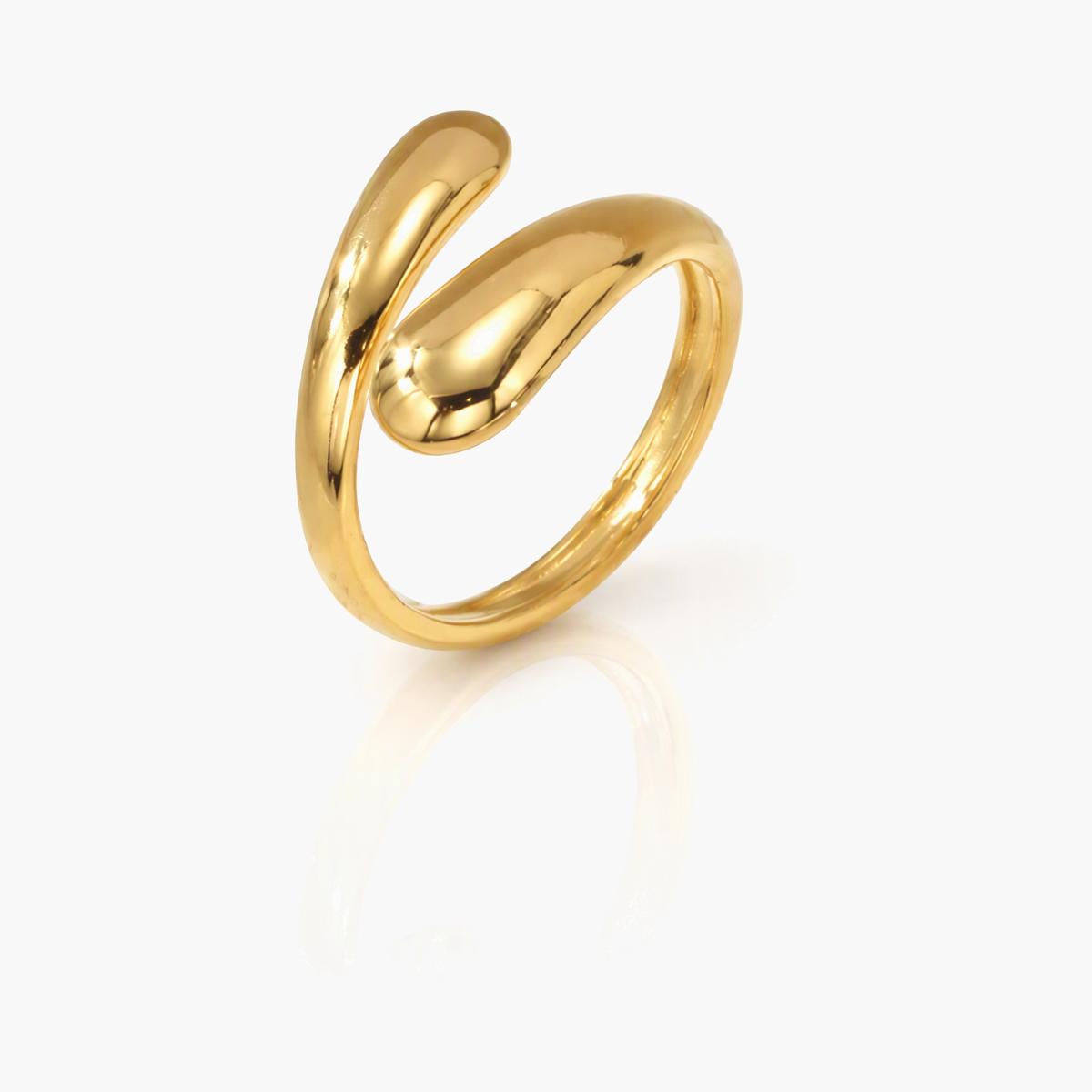Minimalist Twisted Band Ring