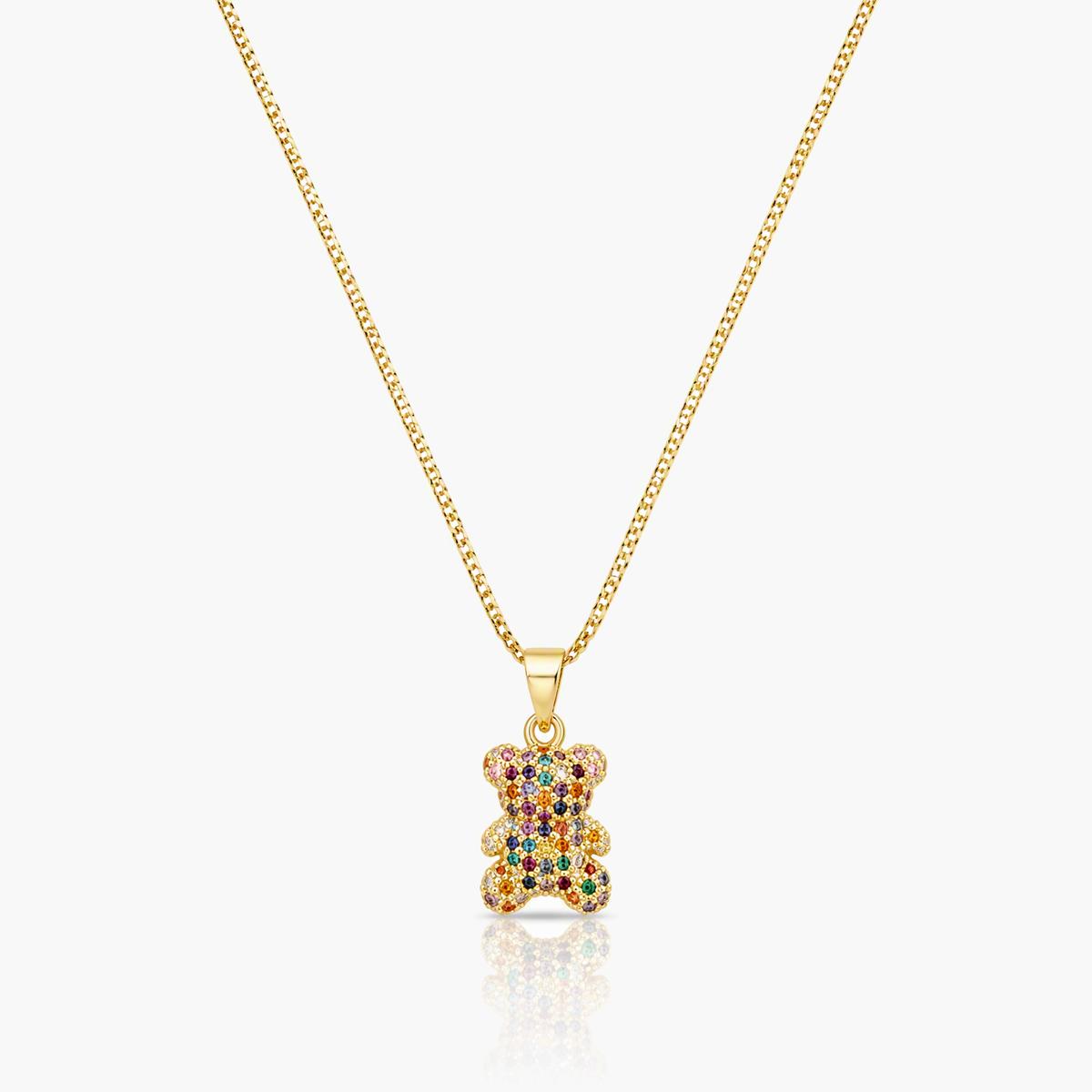 Cute Bear Pendant Necklace