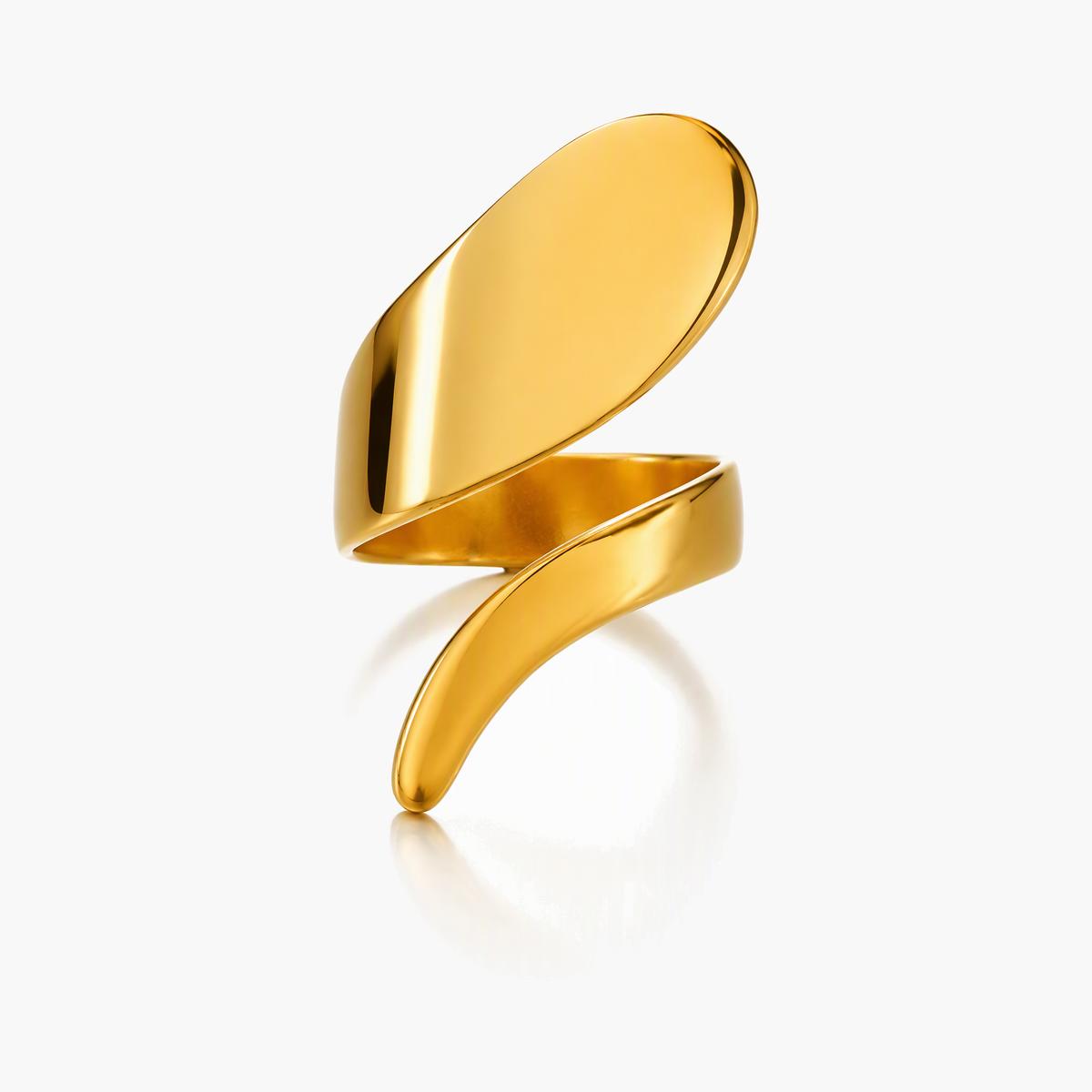 Trendy Twisted Band Ring