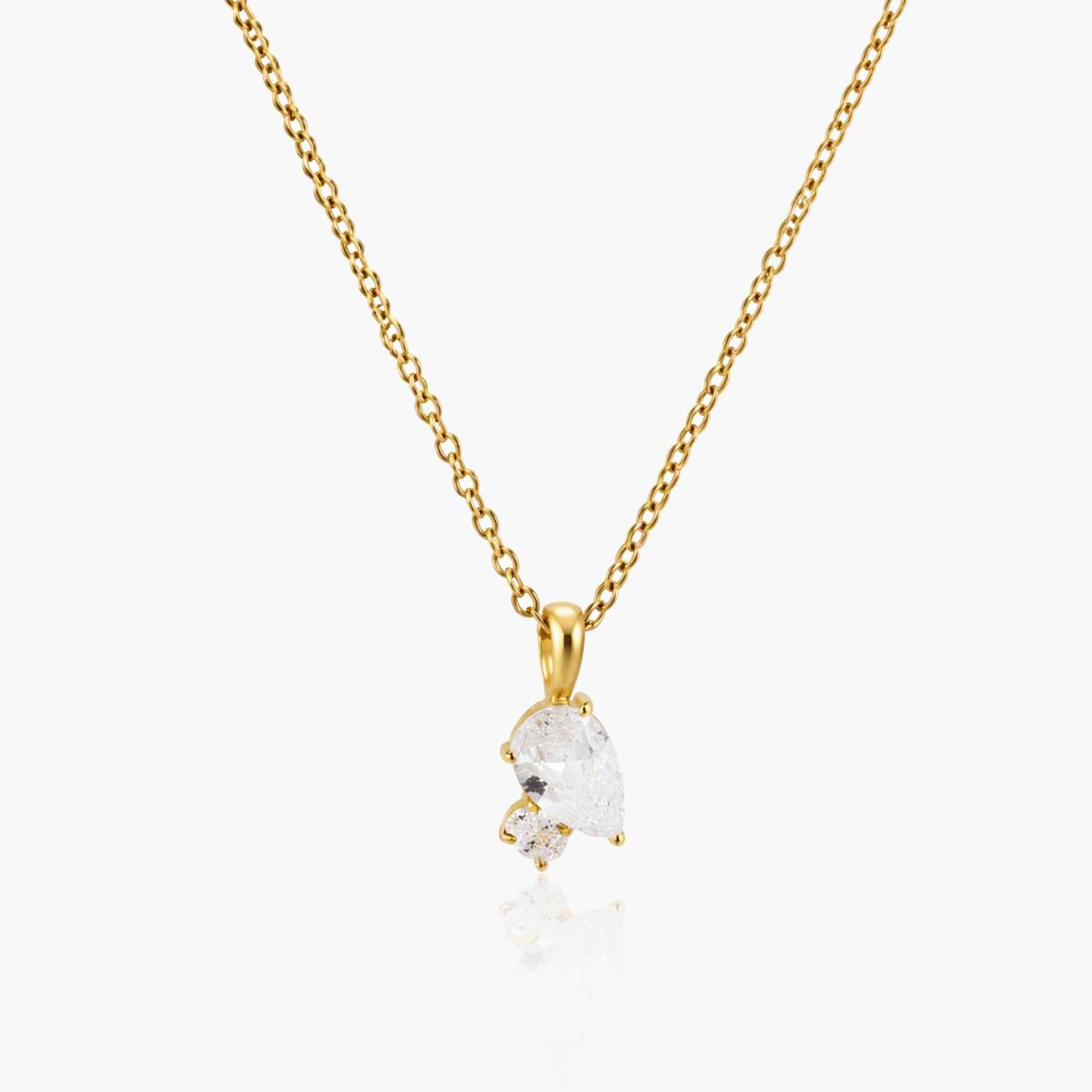 Minimalist Round Bezel Necklace