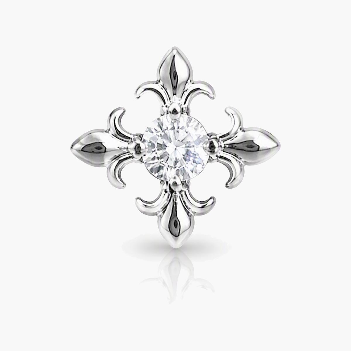 Dainty Four-Leaf Clover Stud Earrings