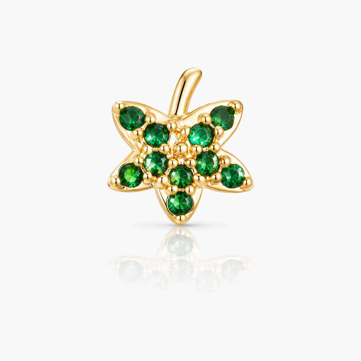 Flower and Starfish Nose Stud