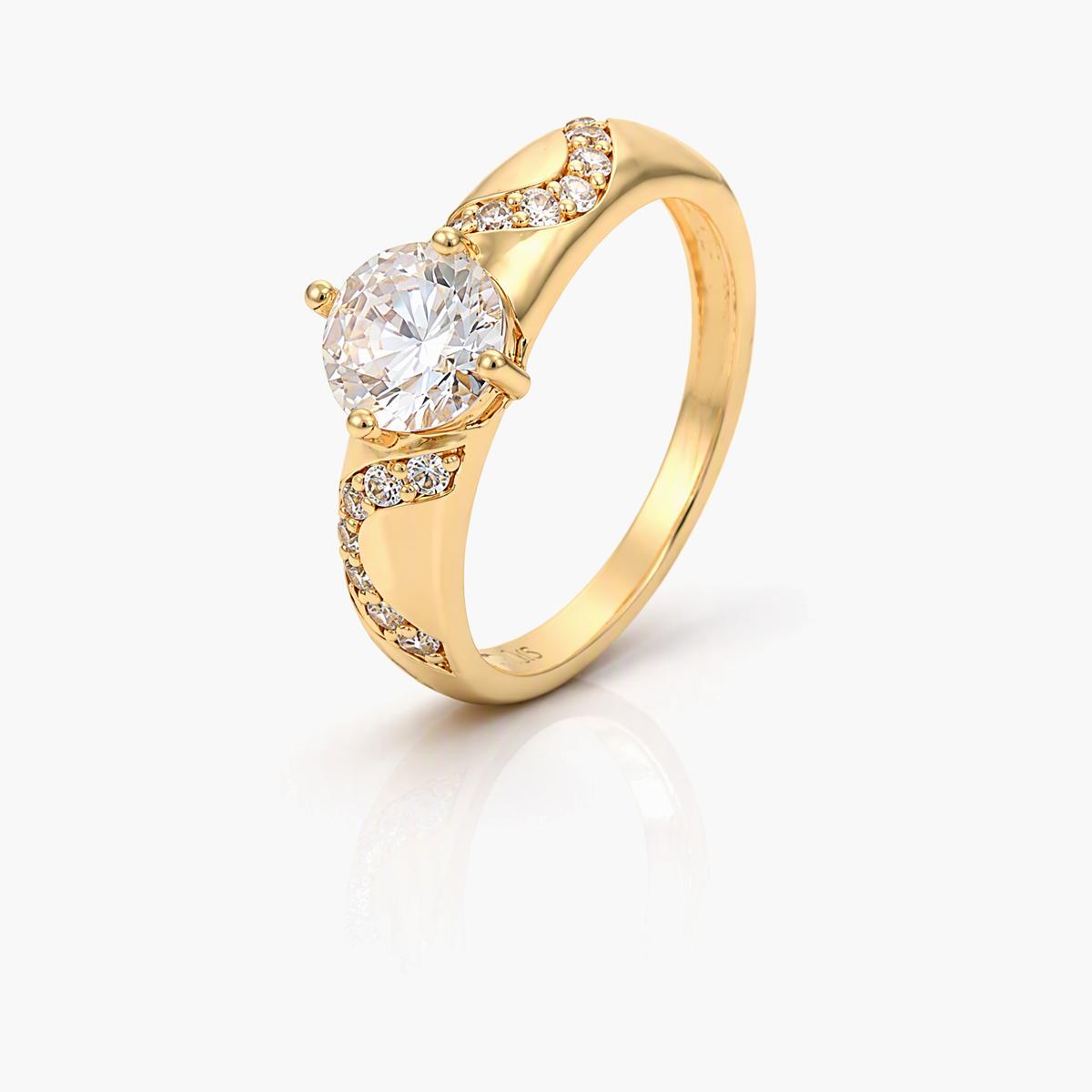 Elegant Twisted Band Ring