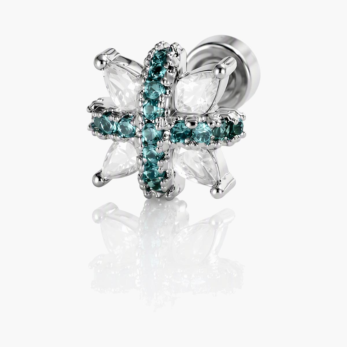 Dainty Cross Stud Earrings