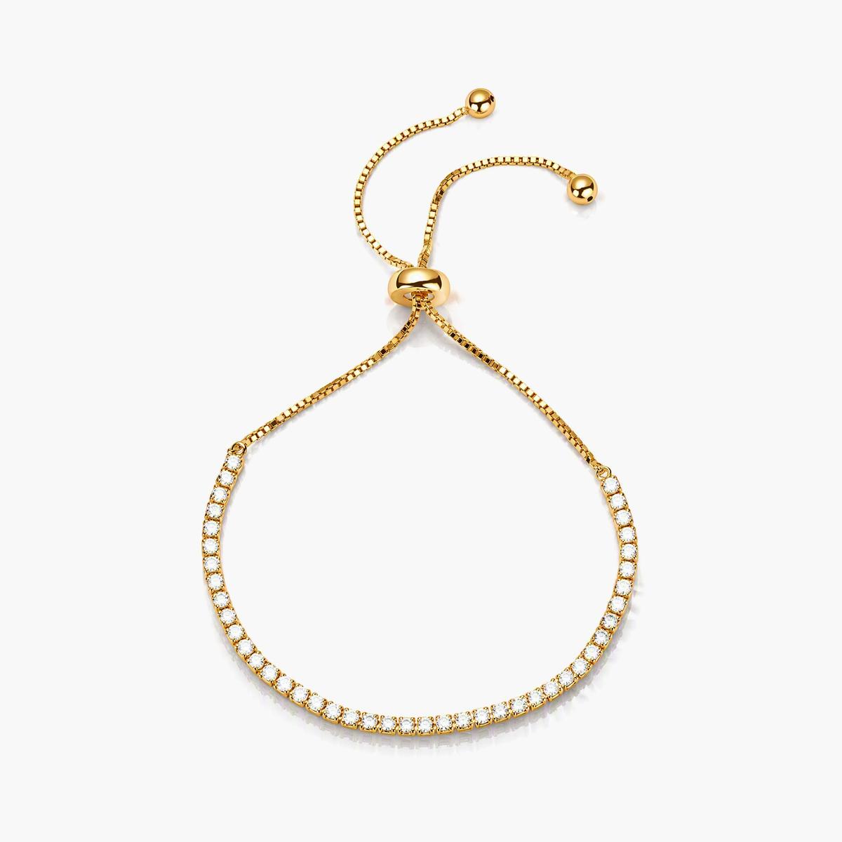 Dainty Pave Chain Bracelet