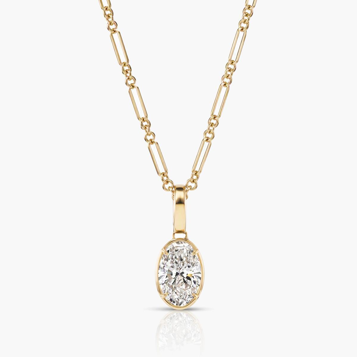 Trendy Paperclip Chain Necklace