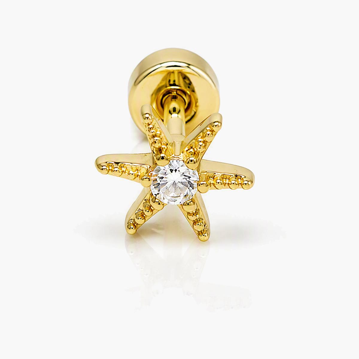 Dainty Mixed Motif Stud Earrings