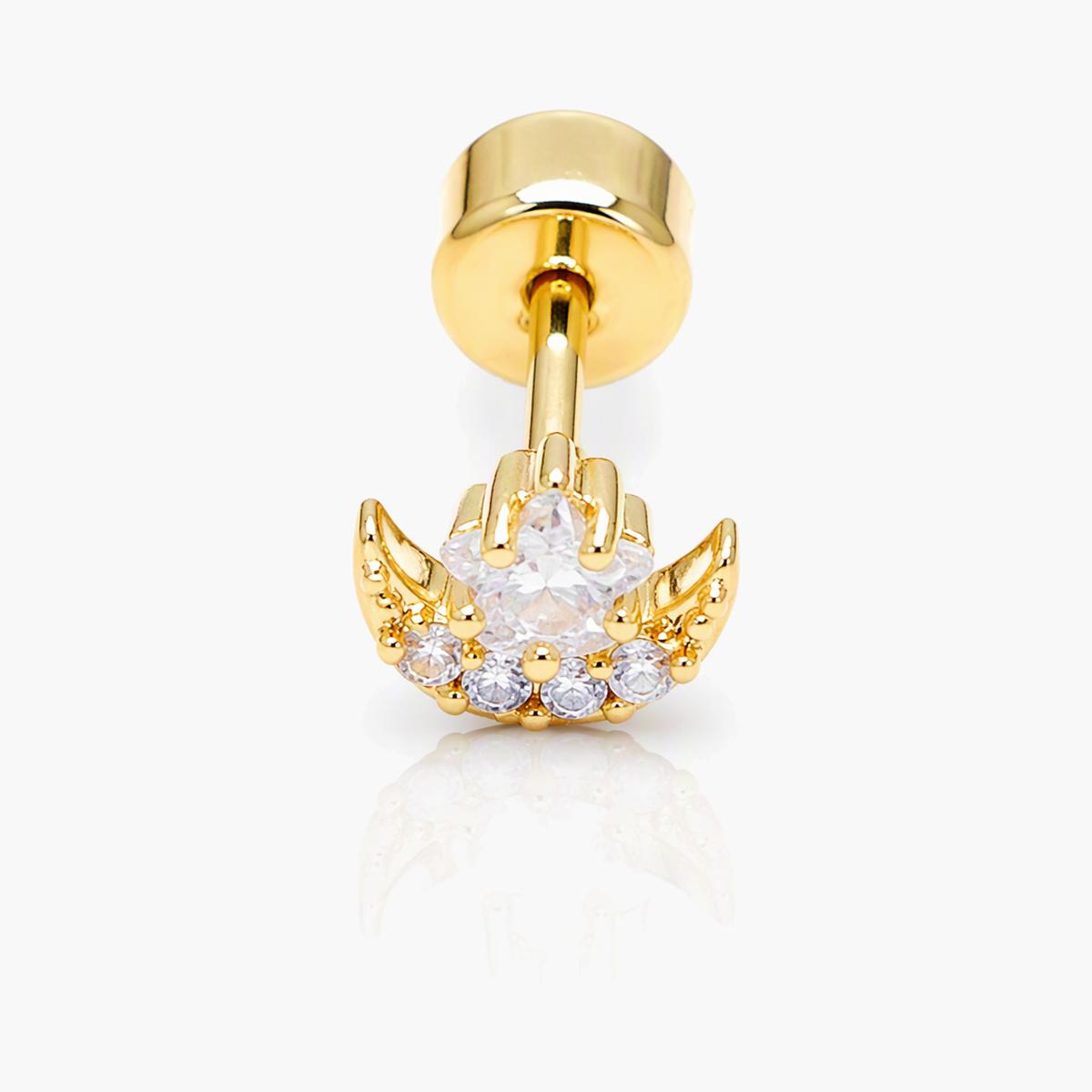 Dainty Mixed Motif Stud Earrings