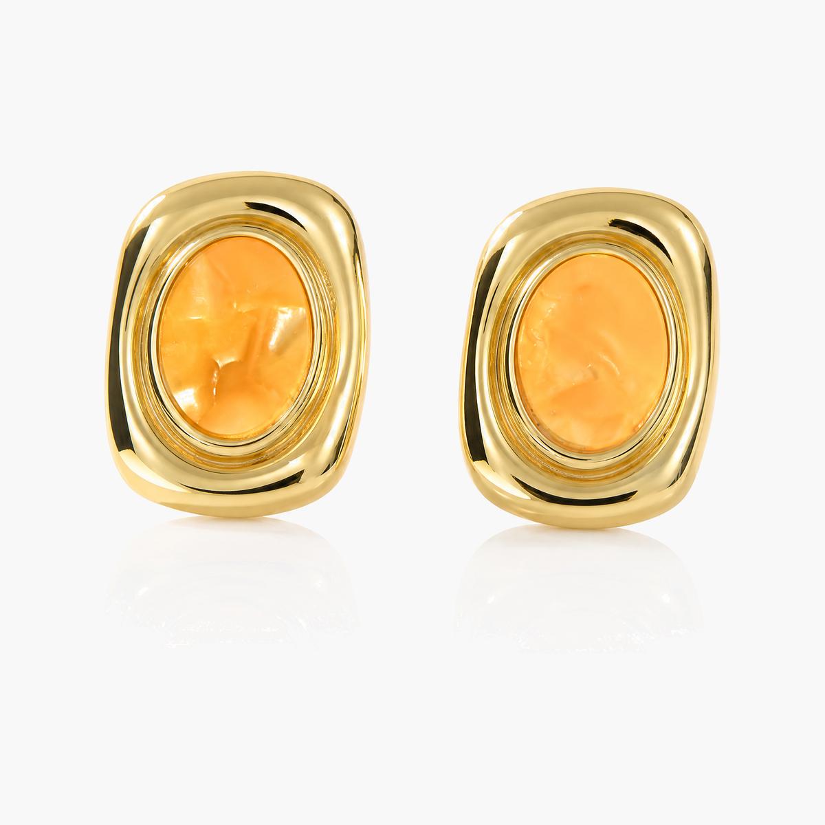 Trendy Irregular Square Stud Earrings