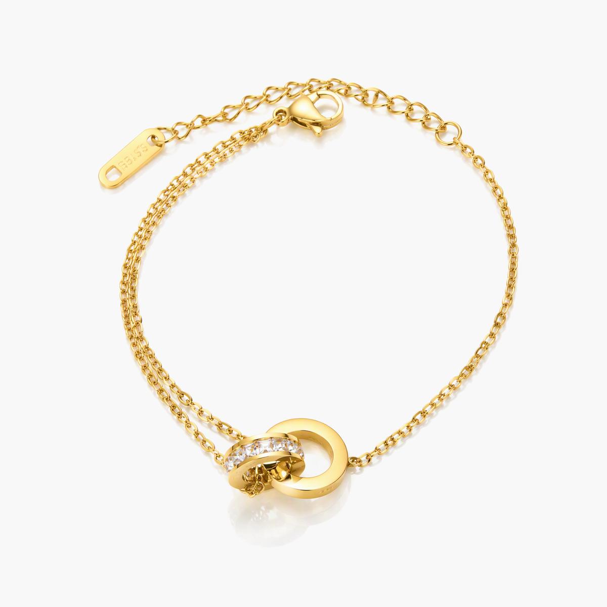 Trendy Heart Charm Bracelet