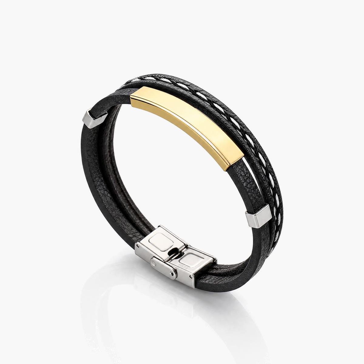 Trendy Braided Bar Bracelet