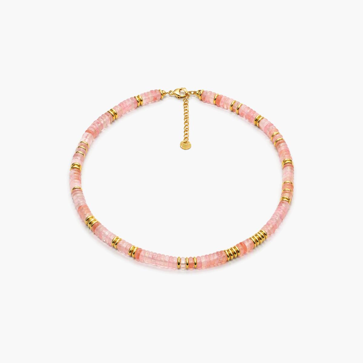 Boho Beaded Chain Necklace