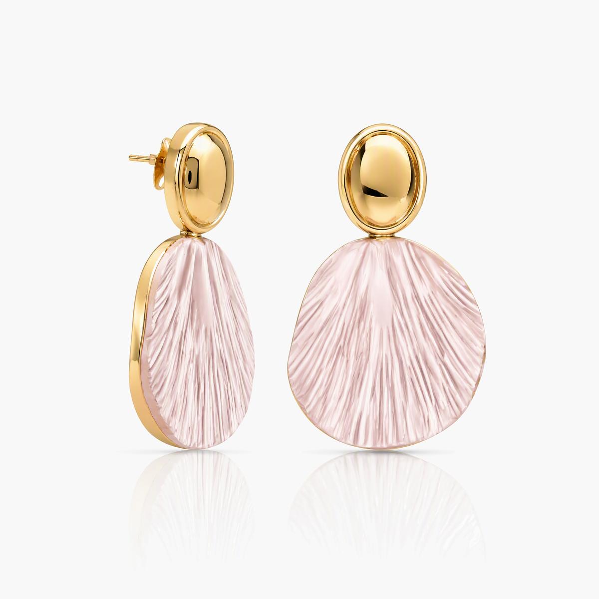 Elegant Shell Drop Earrings