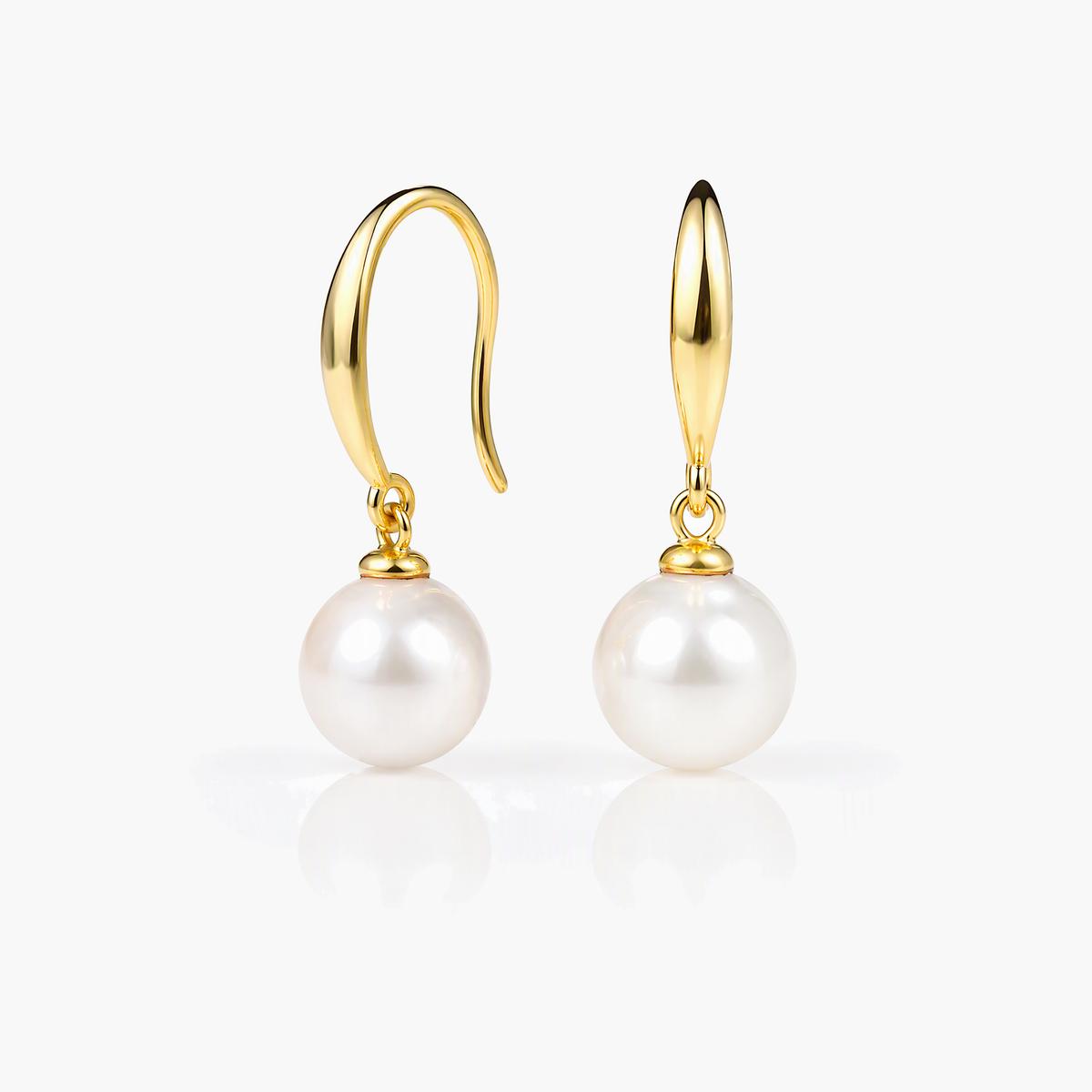 Elegant Pearl Drop Earrings