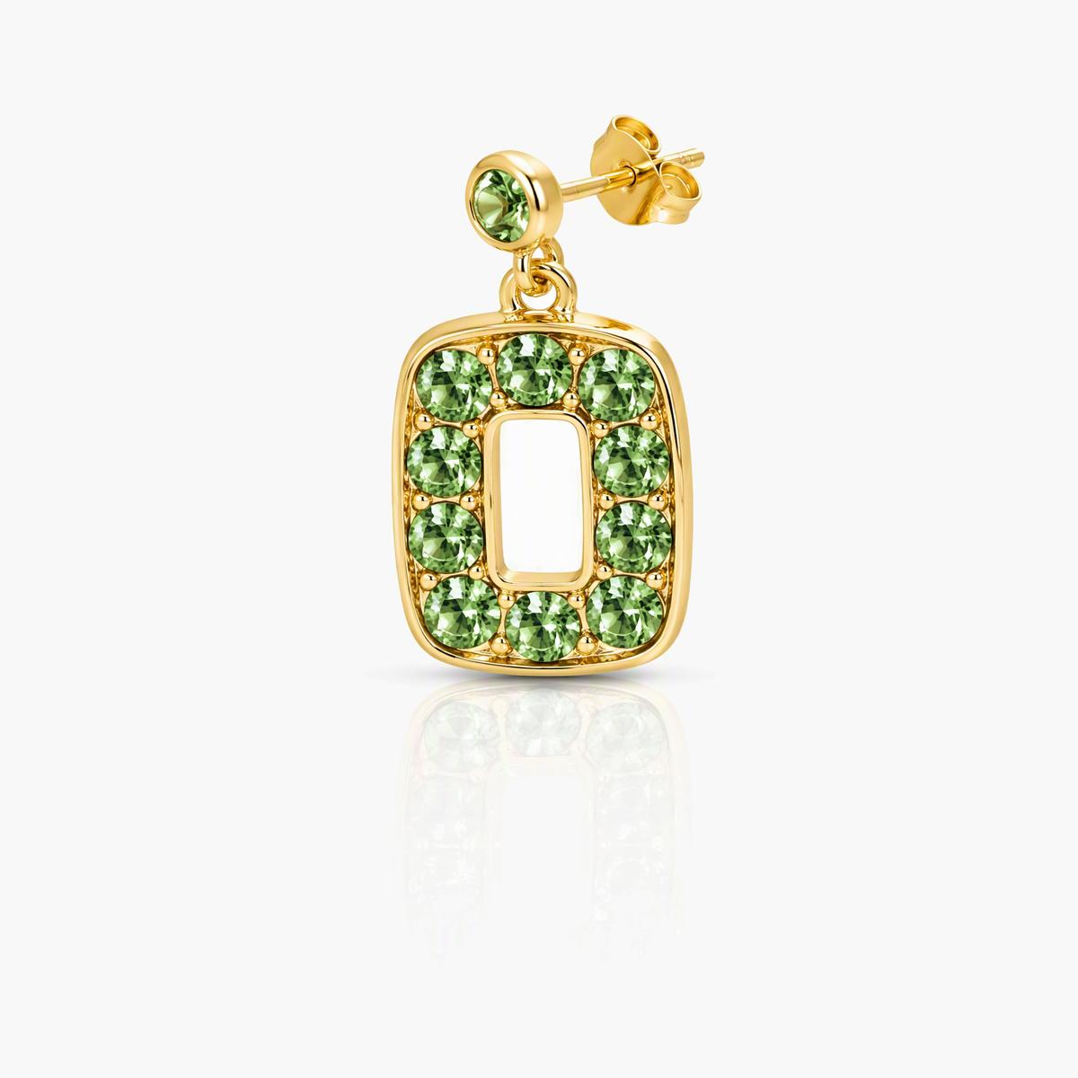 Trendy Rectangular Drop Earrings