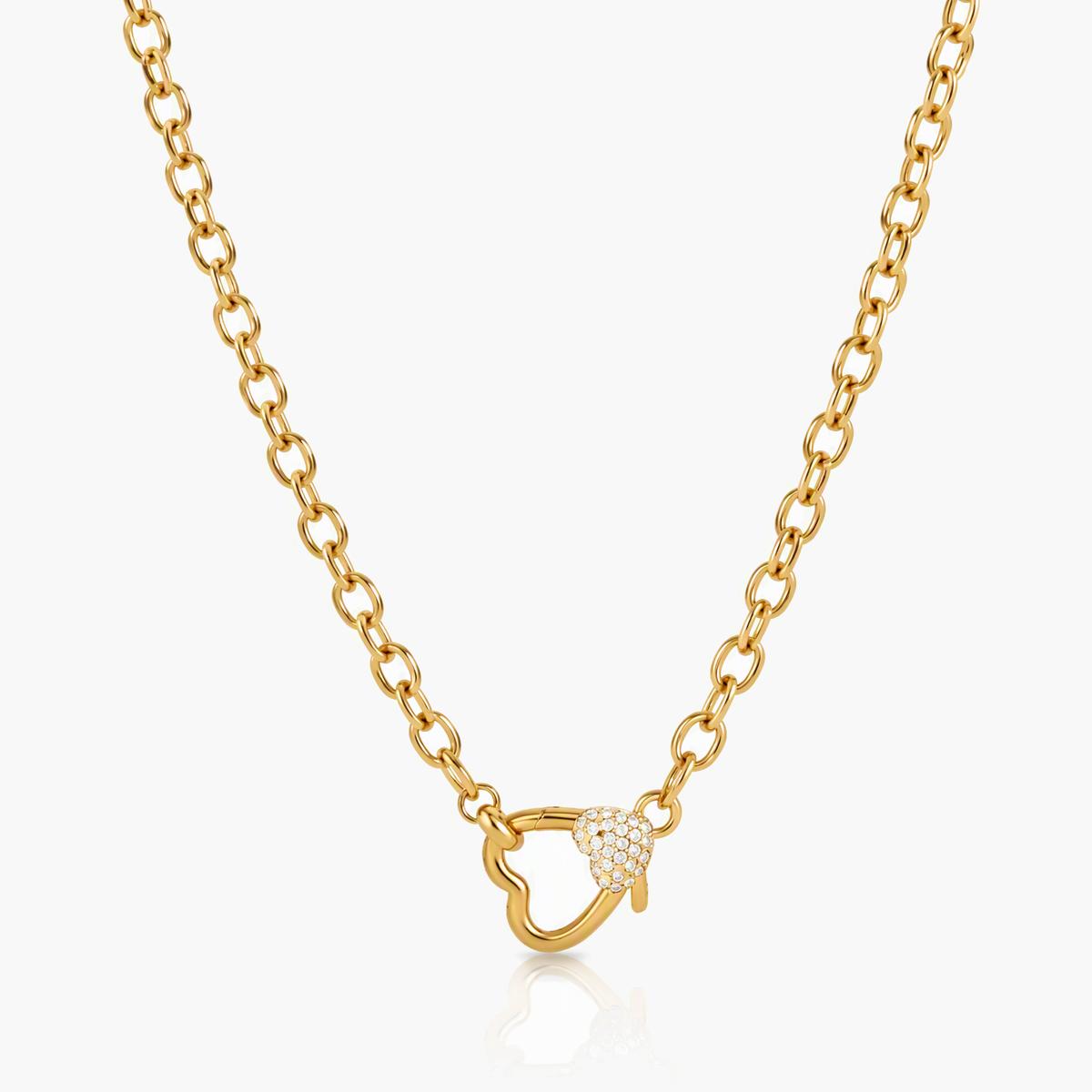Trendy Oval Stone Layered Necklace