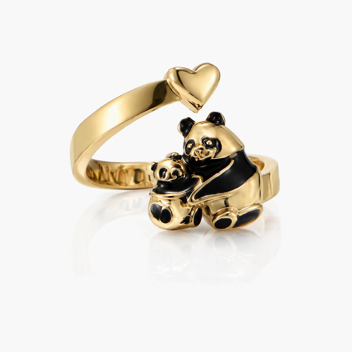 Cute Animal Open Cuff Ring