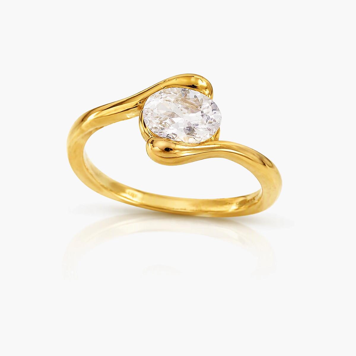 Twisted Band Ring