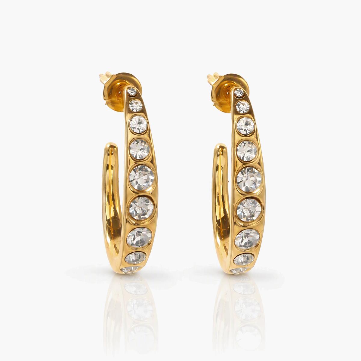 Trendy Love Knot Hoop Earrings