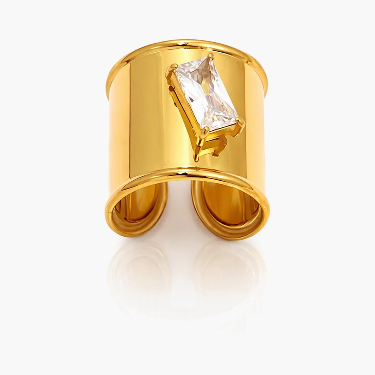 Trendy Open Cuff Ring