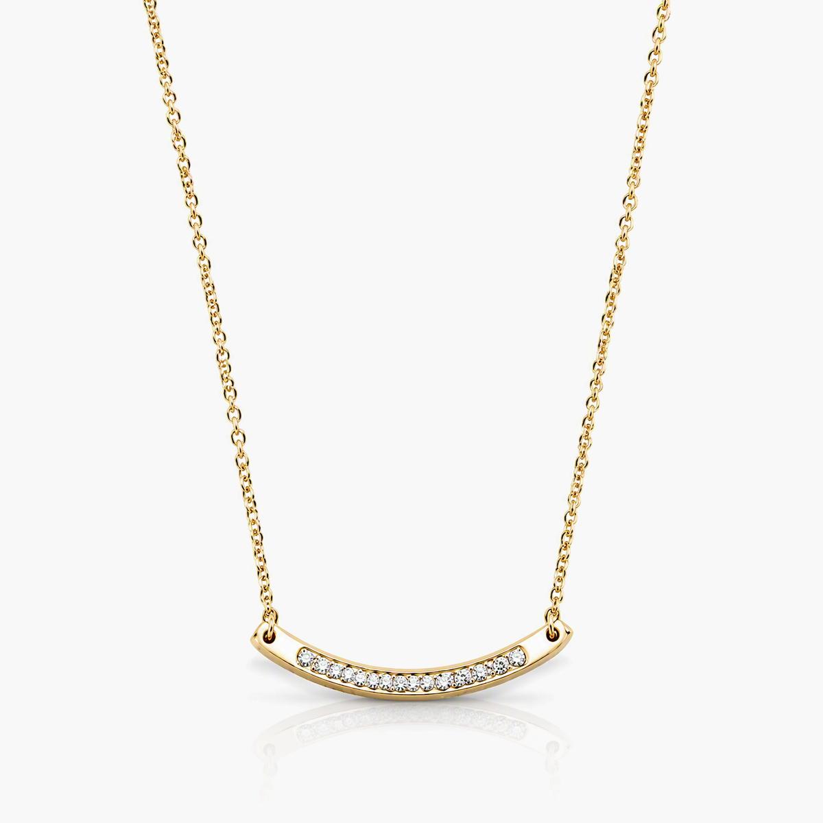 Minimalist Bar Pendant Necklace