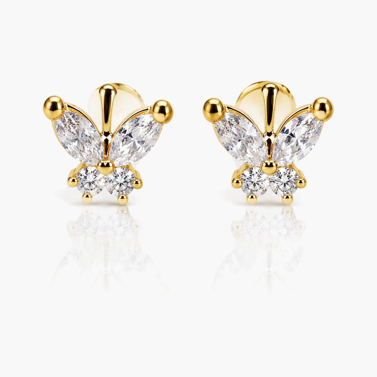 Dainty Flower Stud Earrings