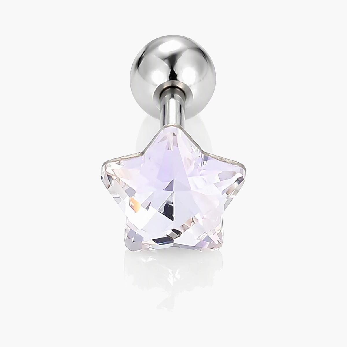 Cute Star Moon Stud Earrings