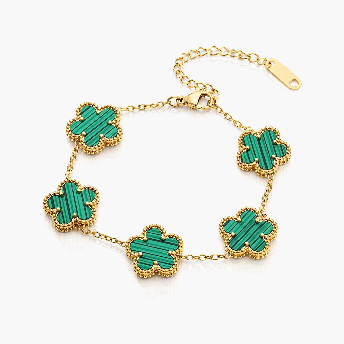Four-Leaf Clover Bracelet