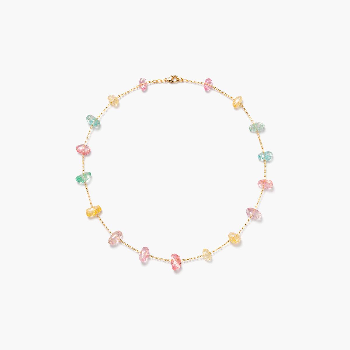 Dainty Chip Stone Necklace