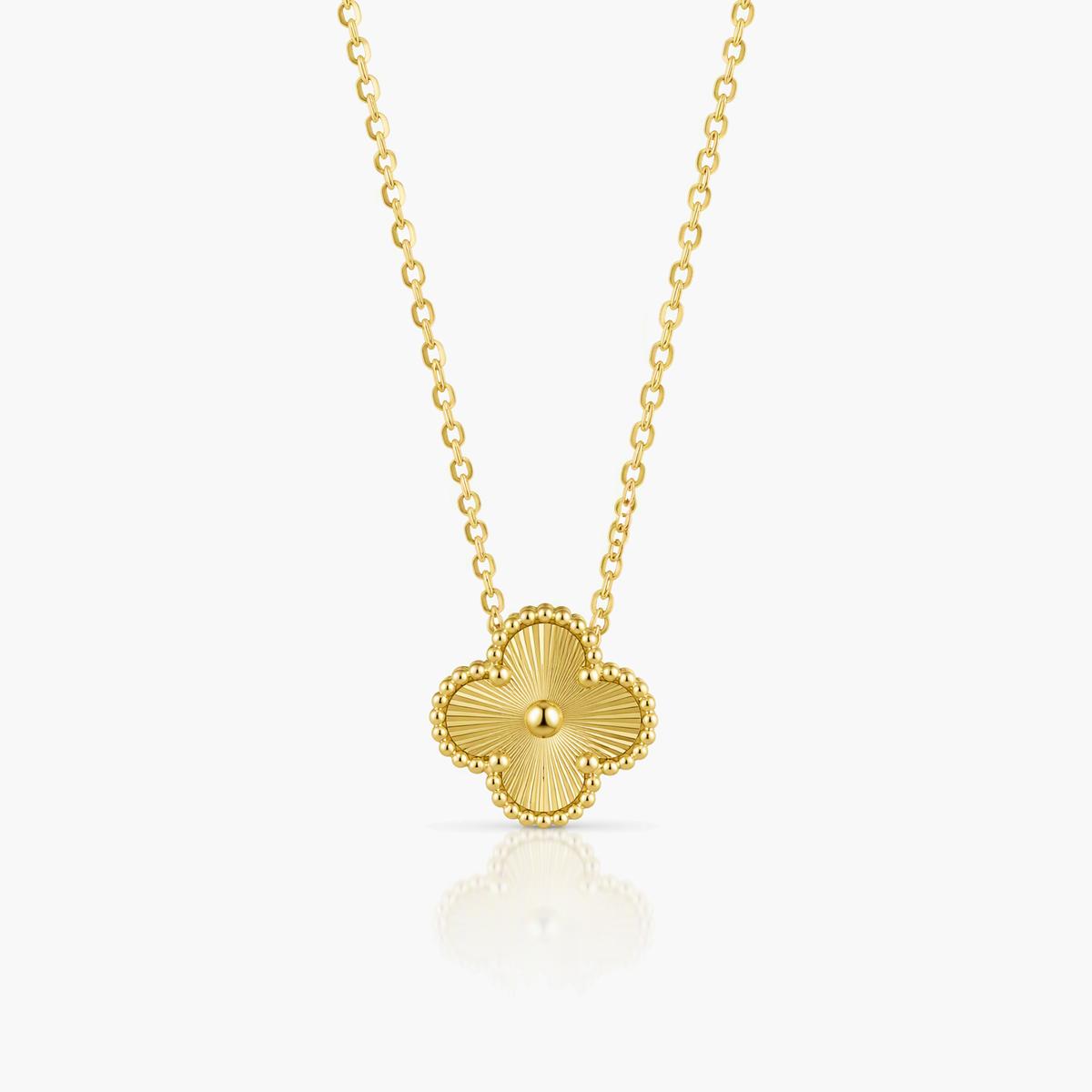 Four-Leaf Clover Pendant Necklace