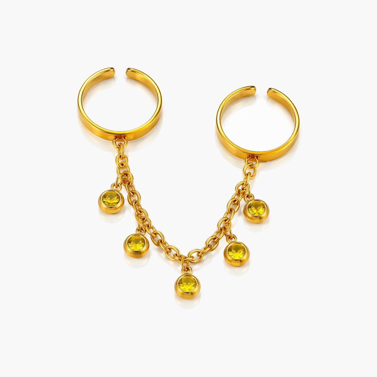 Trendy Chain Link Ring