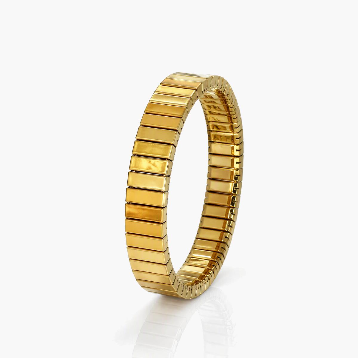 Minimalist Rectangular Link Bracelet