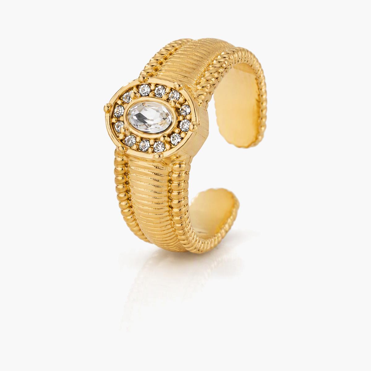 Trendy Geometric Loop Ring