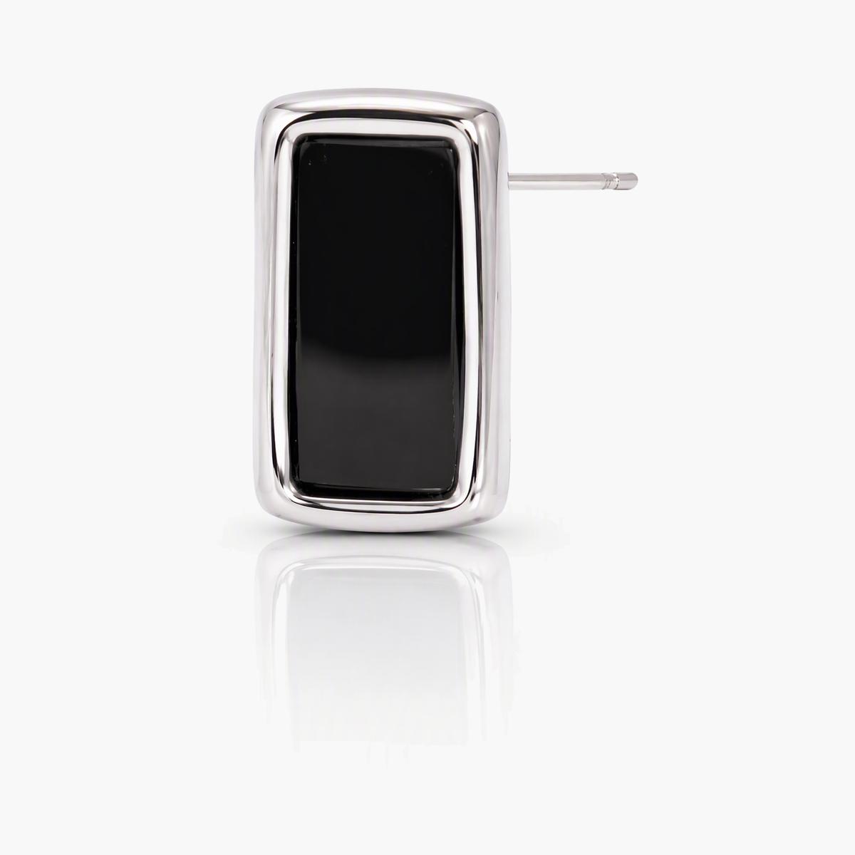 Minimalist Rectangle Stud Earrings