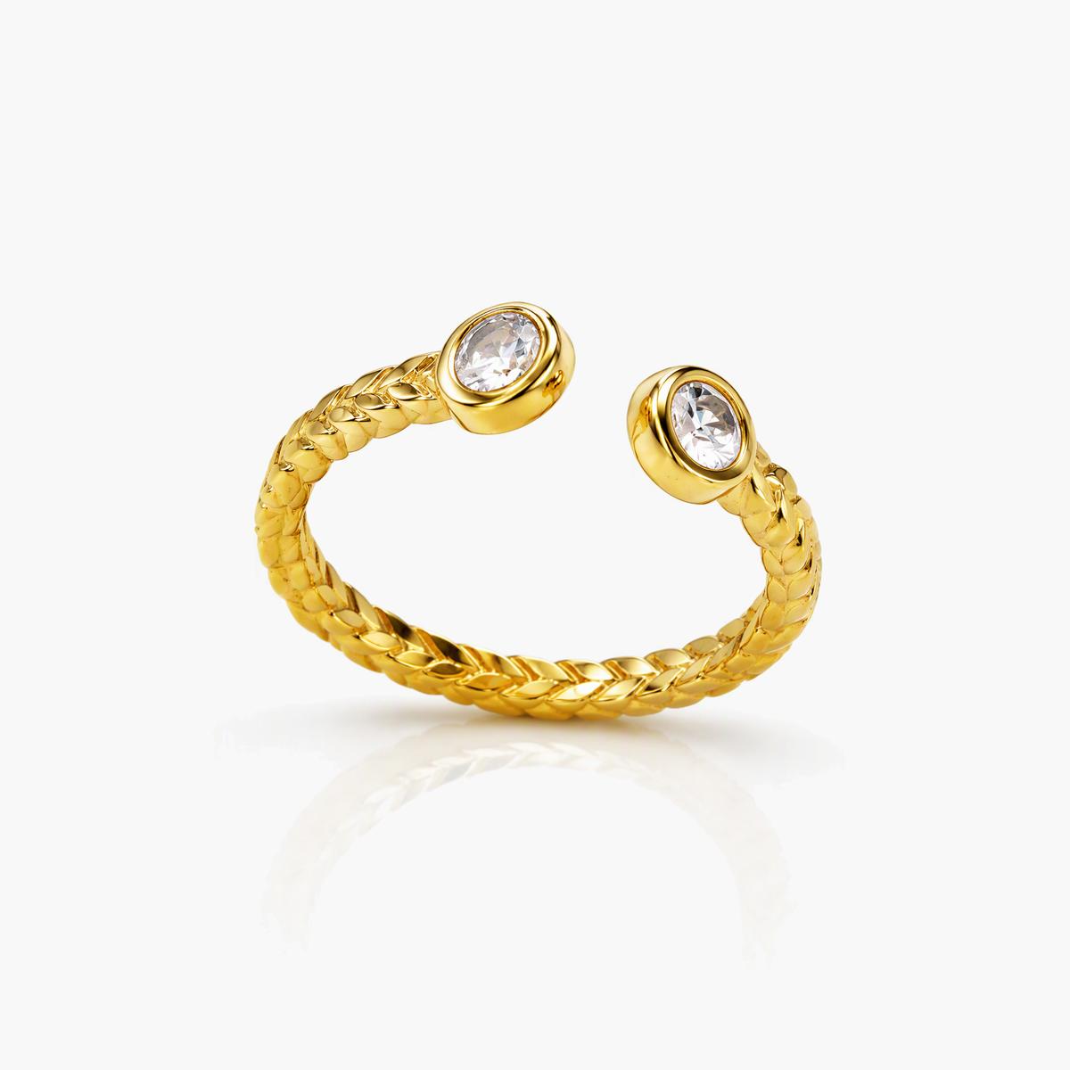 Spiral Open Ring