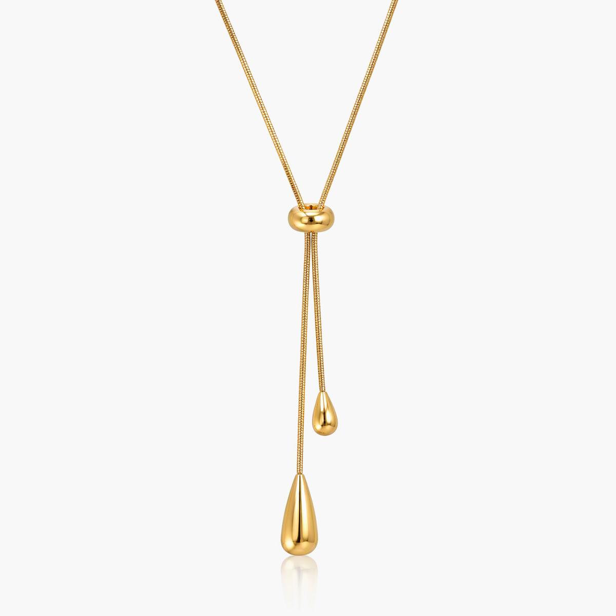 Dainty Teardrop Pendant Necklace