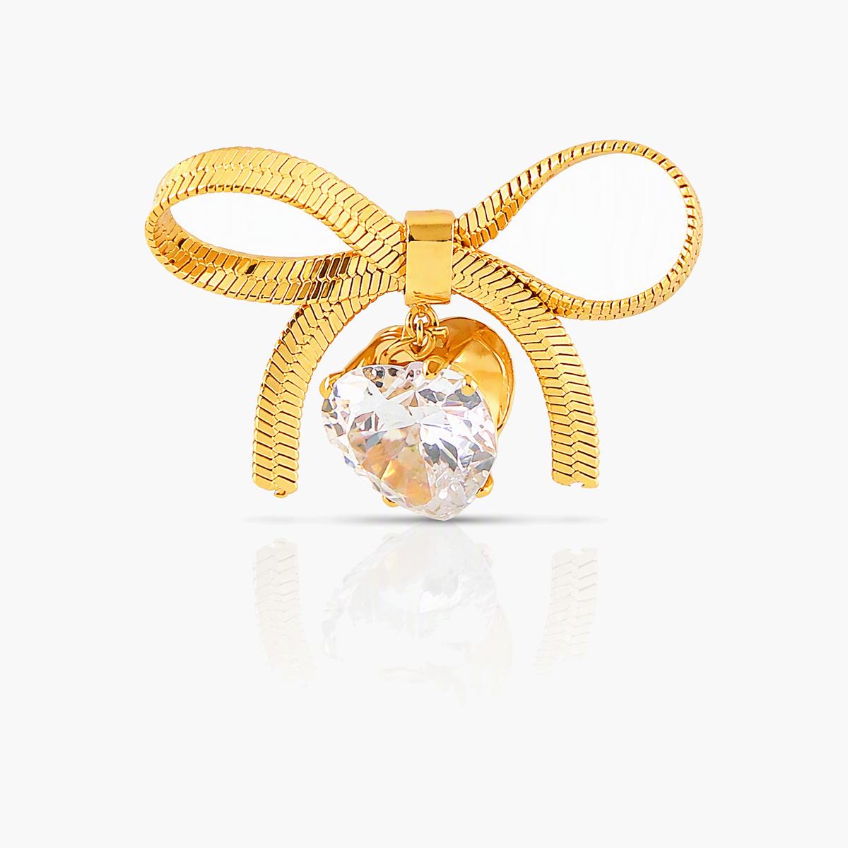 Trendy Bow Knot Stud Earrings