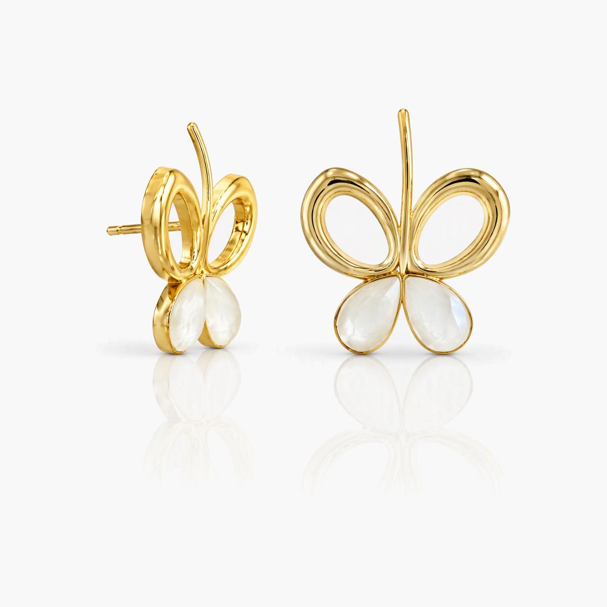 Butterfly Drop Earrings
