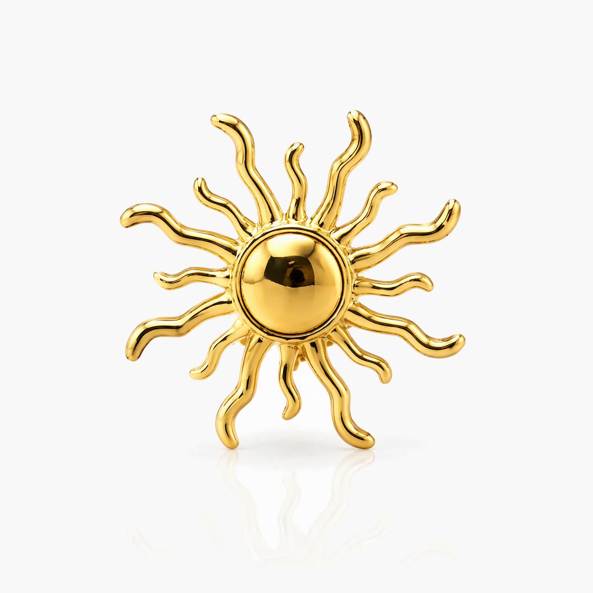 Sun Stud Earrings