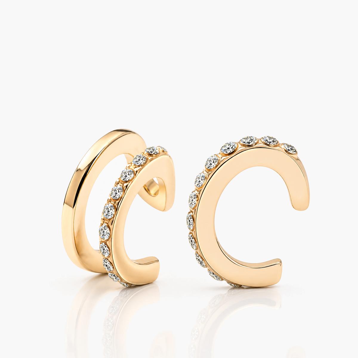 Dainty Open Wrap Earrings