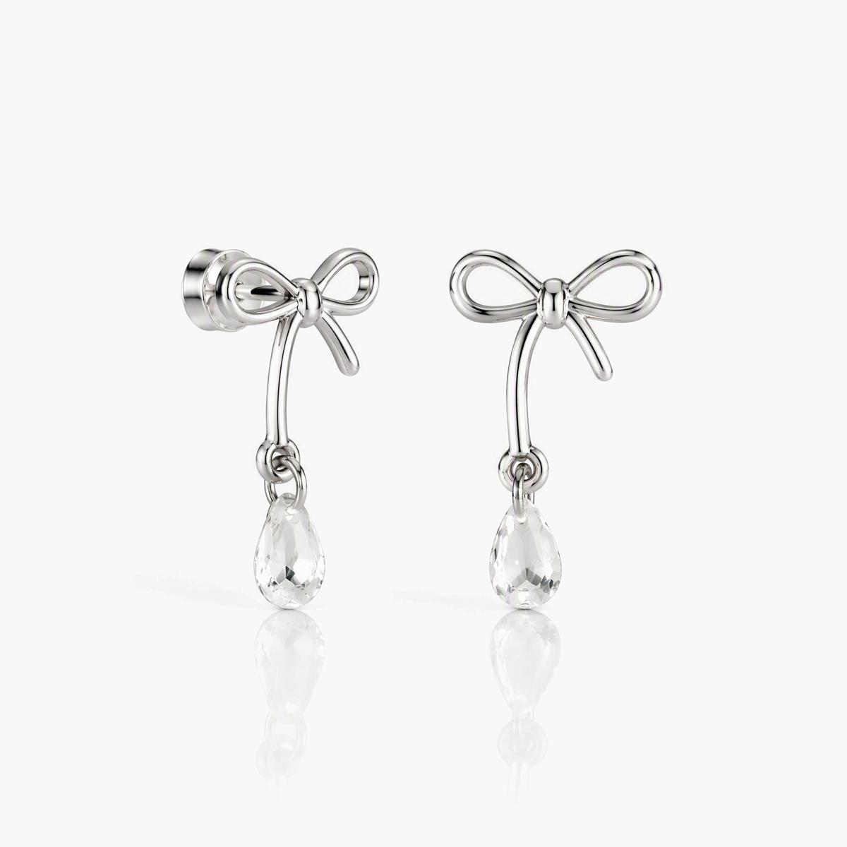 Cute Bow Knot Drop Earrings