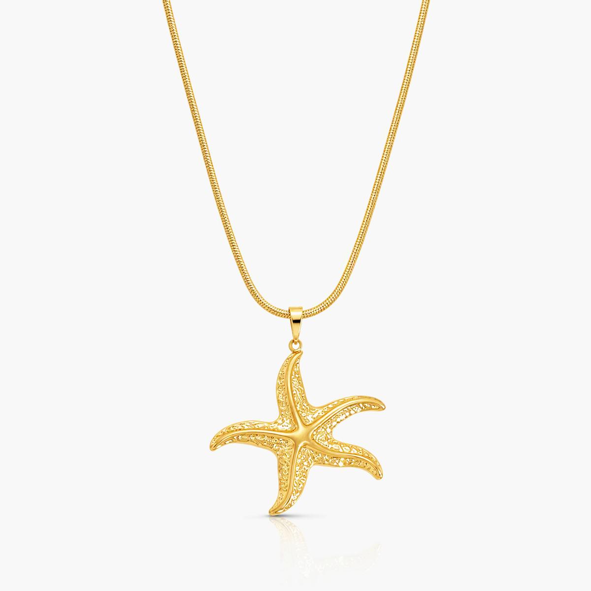 Starfish Pendant Necklace