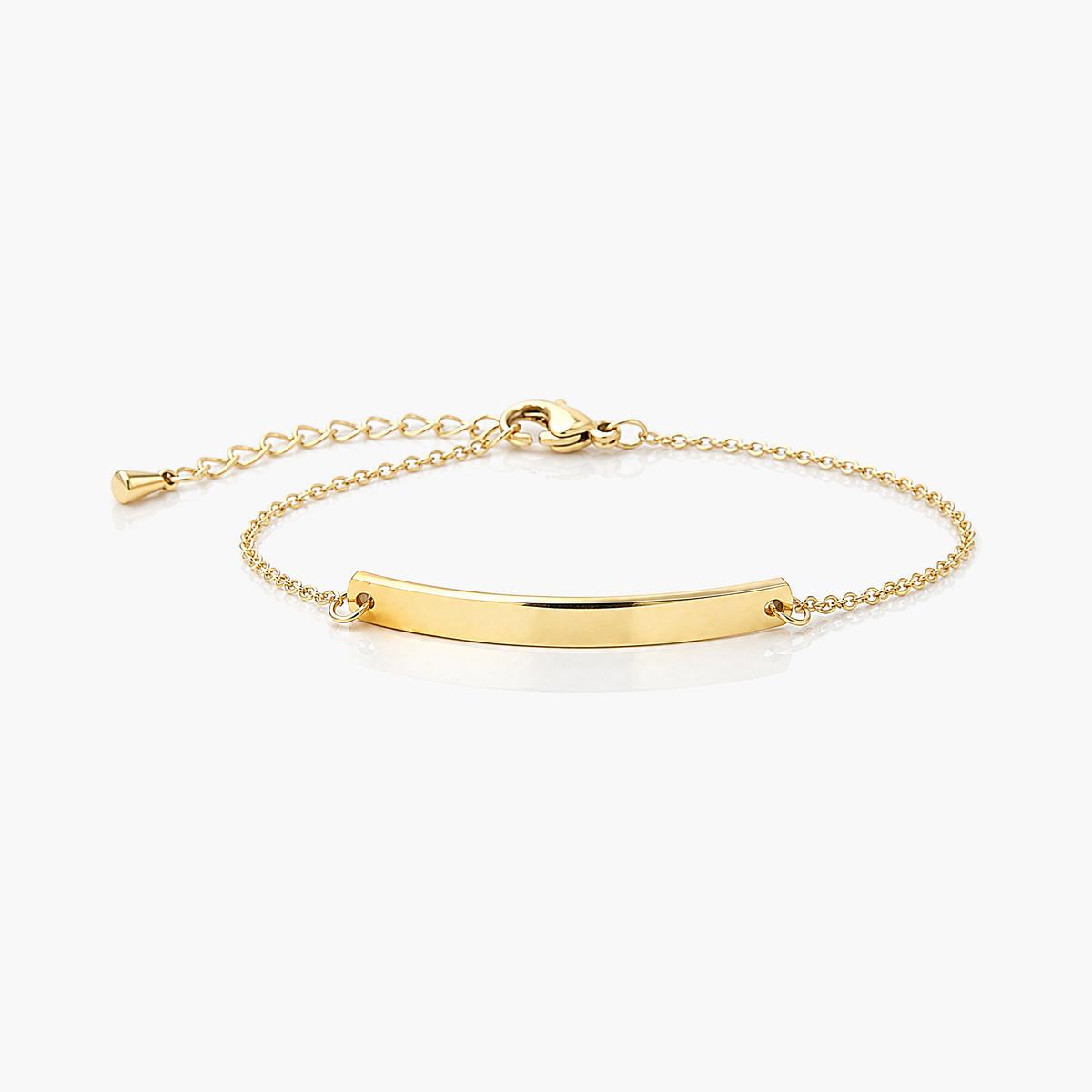 Minimalist Bar Chain Bracelet