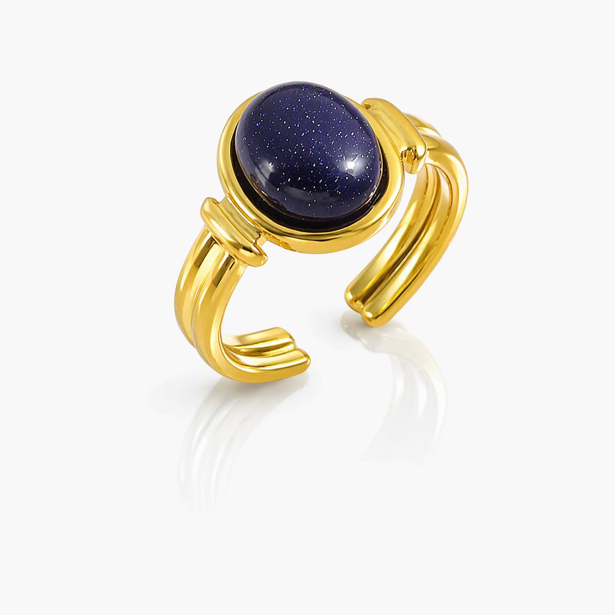 Vintage Oval Stone Ring