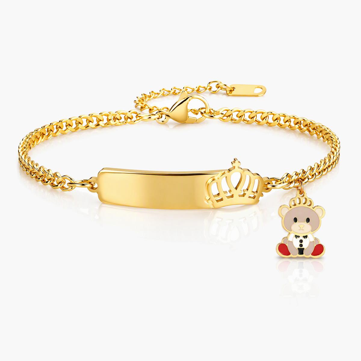 Cute Bear Charm Bracelet