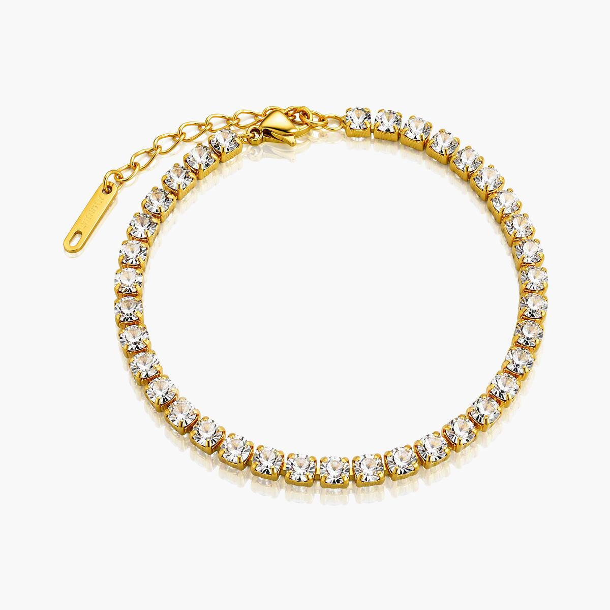 Elegant Single Stone Bracelet