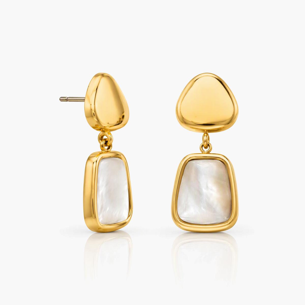 Minimalist Double Drop Earrings