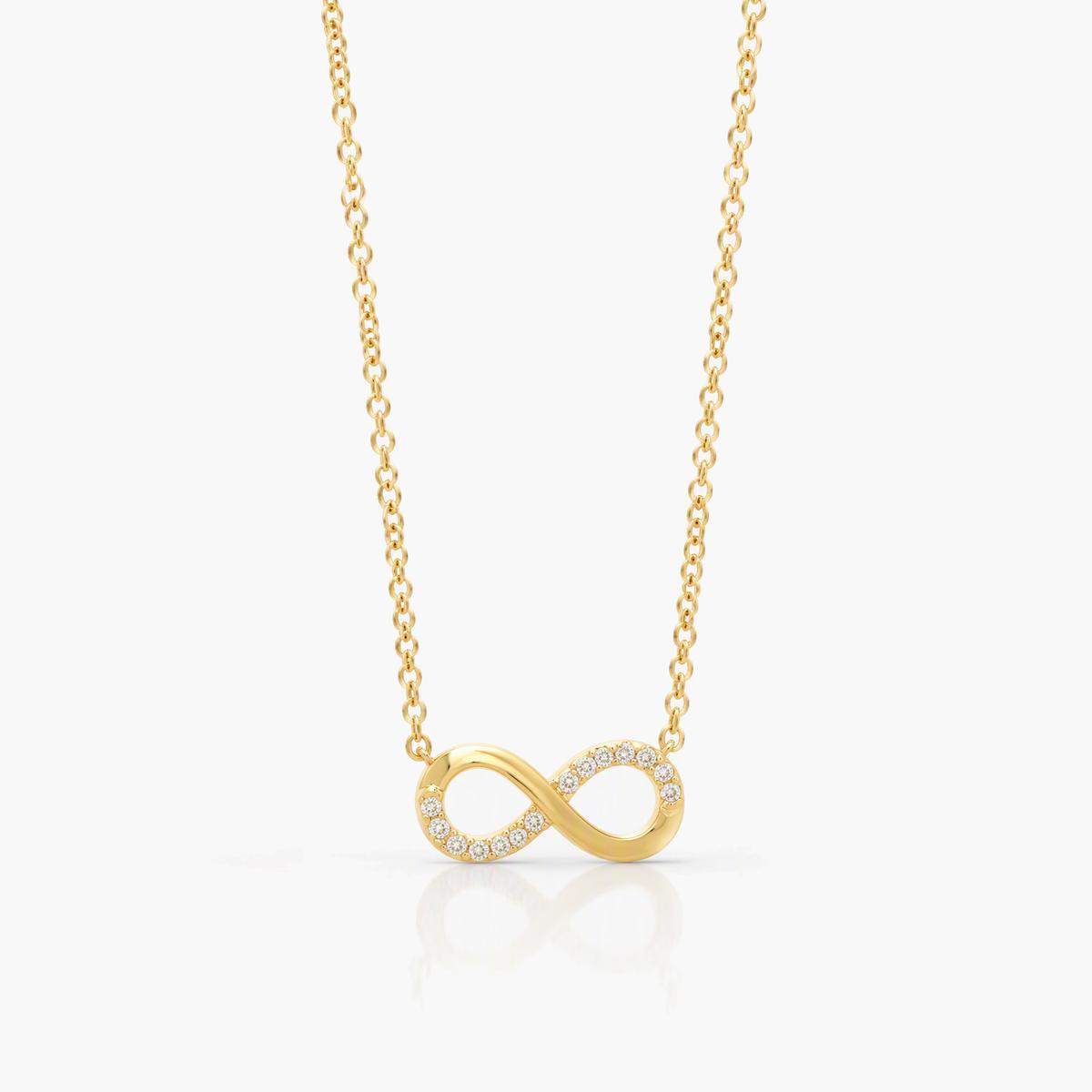 Dainty Infinity Pendant Necklace