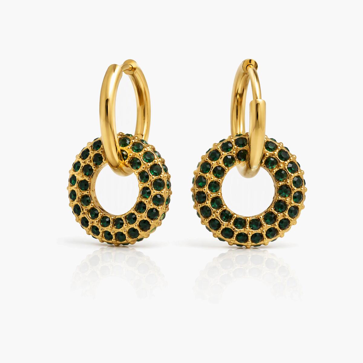 Love Knot Huggie Earrings